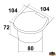 Trem N0180104 - Flat Chrome-Plated Brass Shower Box Trem N0180104 - Flat Chrome-Plated Brass Shower Box