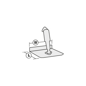 Lenco Trim Tabs Standard 229X305 mm