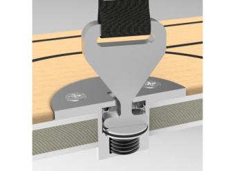 Rapid Marine PE25FF - Padeye - Flush Fitting
