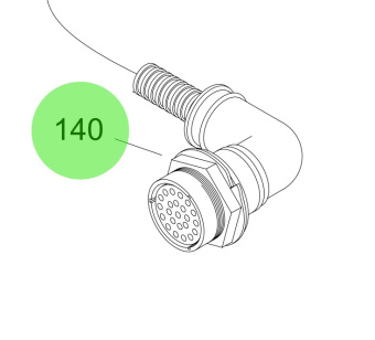 Steyr 2181446-0 - Instrument Cable Assembly 1.5 m for SOLAS Steyr Engines