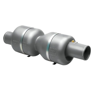 Vetus MV125 - Exhaust System Muffler Silver 125mm