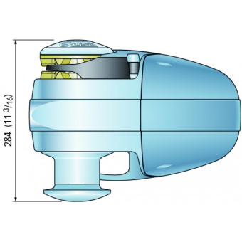 Quick Hector On-deck Windlass 1500 Watt - 24 Volt For Chain 10 mm