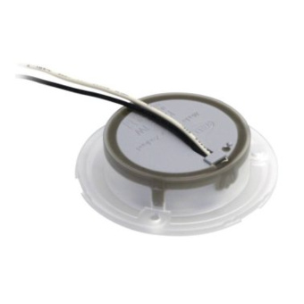 Hella Marine 2XT 980 507-221 - Slim Line LED Round Courtesy Light Red 12V Polished Stainless Steel