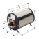 Allpa Stainless Steel Marine Water Heater, 1200w/22L, Round Model, Weight 14kg