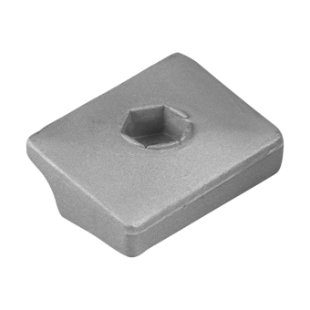 Tecnoseal 338635 Zinc Johnson-Evinrude Engine Plate Anode for 8-15 HP 4-Stroke Outboards