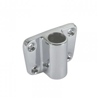 Chrome Plated Brass Rowlock Socket 12 mm