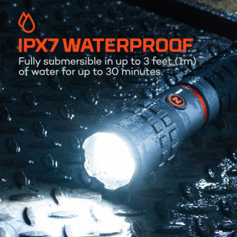 Nebo Flashlight Slyde King 4K Rechargeable