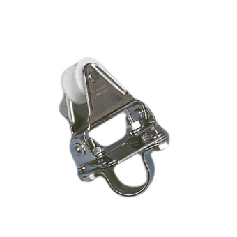 SeaSure 03.51 316 Stainless Steel Hinged Stanchion Turning Block for Sharply Angled Stanchions