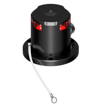 Lopolight 201-014-PRO-EX - Navigation Light 2NM 360° Red, Black, EX Zone 1&2