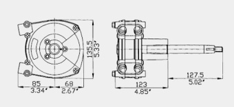 Ultraflex 38868K - Fast Connect Steering Helm- Twin Cable T72 FC
