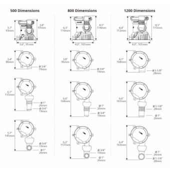 Attwood Tsunami MK2 Pump T1200 24V
