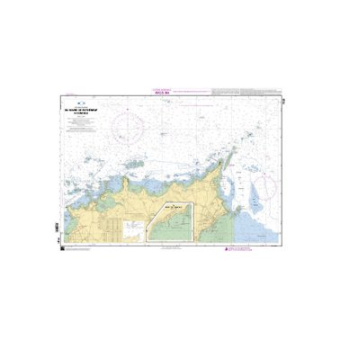 Plastimo 1037797CA - SHOM Unfolded Map Canal Du Mozambique - Partie Centrale