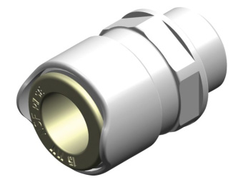 Whale WX1514B - Adapter 1/2" BSP Male 15mm (100 pcs)