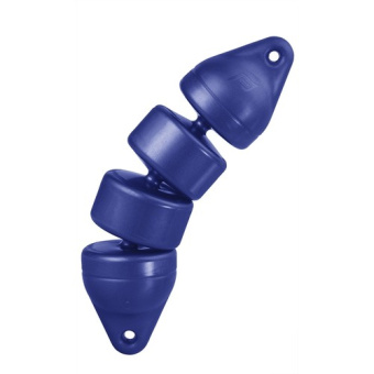 Plastimo 66346 - Articulated RIB fender 12X48 blue + rope 1m