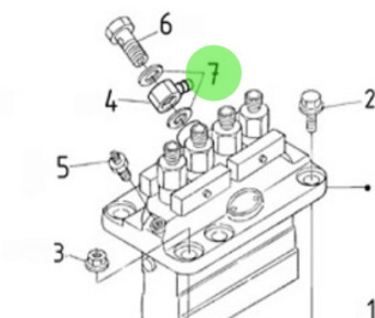 Nanni Diesel 970313672 - Fuel Tube for Fuel Filter Assembly