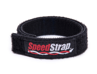 Speedstrap 25 mm Heavy Duty Kit, Ratchet Tie-Down, S-Hooks and Loop, 450 cm, Black