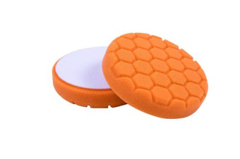 BTC Line Blue Polish Pad Orange Medium Ø135mm