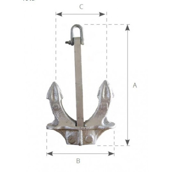 Hall Anchor 48 kg