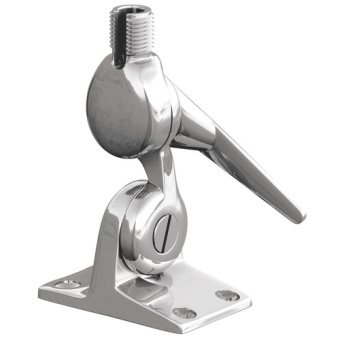 Shakespeare 5187(ARMNT-SL) - Stainless Steel 4-Way Ratchet Mount