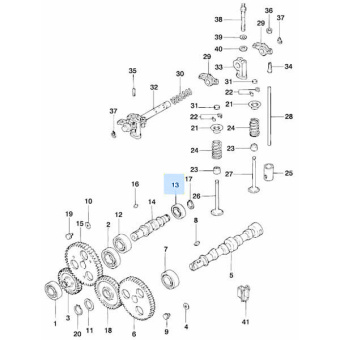 Vetus STM1199 - Bearing for M2.02 M2.04 M2.06 M2.C5 M2.D5/M3.09