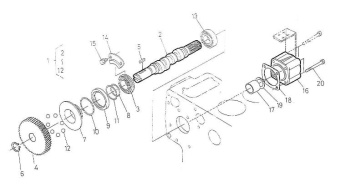 Nanni Diesel 970492130 - BEARING,BALL FUEL CAMSHAFT for 4.220HE/5.250TDI/5.280HE