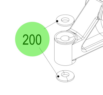 Steyr 2179274-0 - Spherical Washer