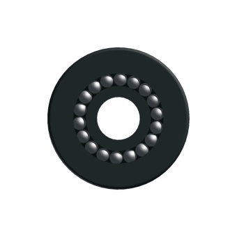 Antal 03411M - Plastic Single Sheave Serie 34x6, With Ball-Bearings