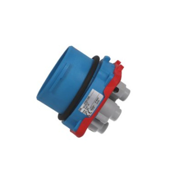 Marechal Decontactor DS6 Inlet Poly Blue Size.4 IP66/67 3P+N+E 90A 440V AC