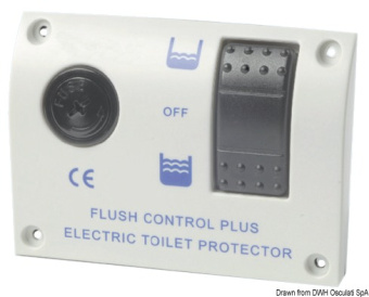 Osculati 50.207.08 - Electric Control Panel For Electric Toilets 24 V