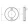E. Polipodio Zinc Foot Collar For AQ 80-100-100B-100S