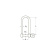 Belship 722534 - Forged Polished Stainless Steel AISI 316 Long D-Shackle With Eye Bolt 4mm (10 pcs)