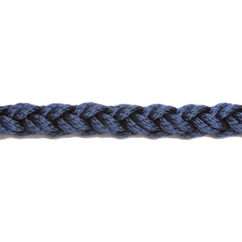 Bukh PRO T4912075 - MOORING ROPE 'SQUARE ROPE' Ø12 BLUE