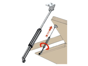 Hatch Telescopic Adjuster 220-480 mm