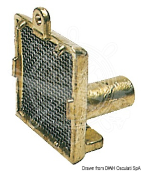 Osculati 17.708.00 - Vertical Suction Strainer Marine Brass