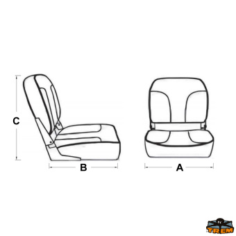 Trem O1474481 - Pilot Seat “Baltic”