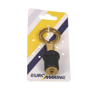 Euromarine Quick Lock Brass Deck Plug - Ø22mm