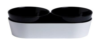 Marine Business Summer Black Snack Bowls Set (3 items)