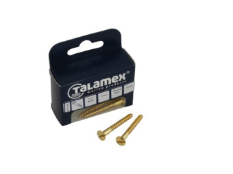 Talamex Brass Wood Screw Counter Head DIN 95 3,0 x 16 (36 pcs)