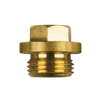 Tecnoseal 02200TP - Scania Brass Plug Th. 1/2''GAS For Pencil Anode