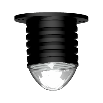 Lopolight 400-082-06-B - 6W Spreader Light, Dimmable, 6° Reflector (Black)