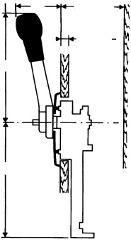 Allpa Dual Action Side Mount Control B80/L, With Interlock
