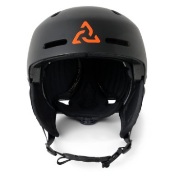 Plastimo P202845 - Typhoon Performance Watersport Helmet + Ear Protectors - Black/Solar L (57-59cm)