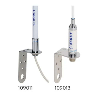 Scout KM-3F - Antenna VHF White 0.9m + Support - With Cable