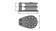 Antal S0612 - Stainless Steel 316 Block Series 65, Ball Bearing, Double Deck Block