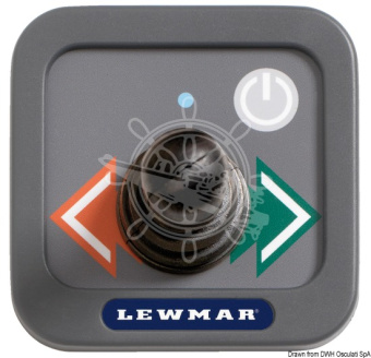 Osculati 02.145.03 - Control panels with joystick for folding steering devices LEWMAR