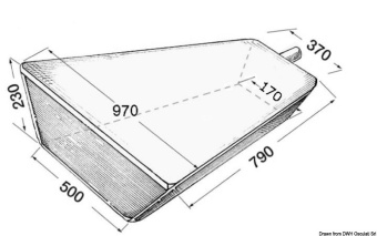 Osculati 52.194.00 - Rigid water tank