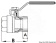 Osculati 17.228.04 - Ball Valve Chromed Brass 1"