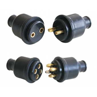 A.A.A. Rubber Plug And Socket Bipolar