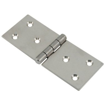 Euromarine Stainless Steel Round Hinge - 95x40mm