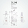 Clamcleat CL248 Cleat with Hook and 3 Sheaves for 3–5 mm Rope